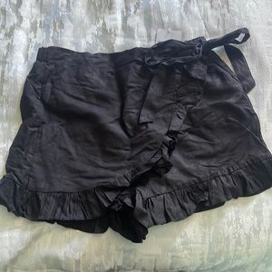 BRAND NEW Black Ruffle Skort